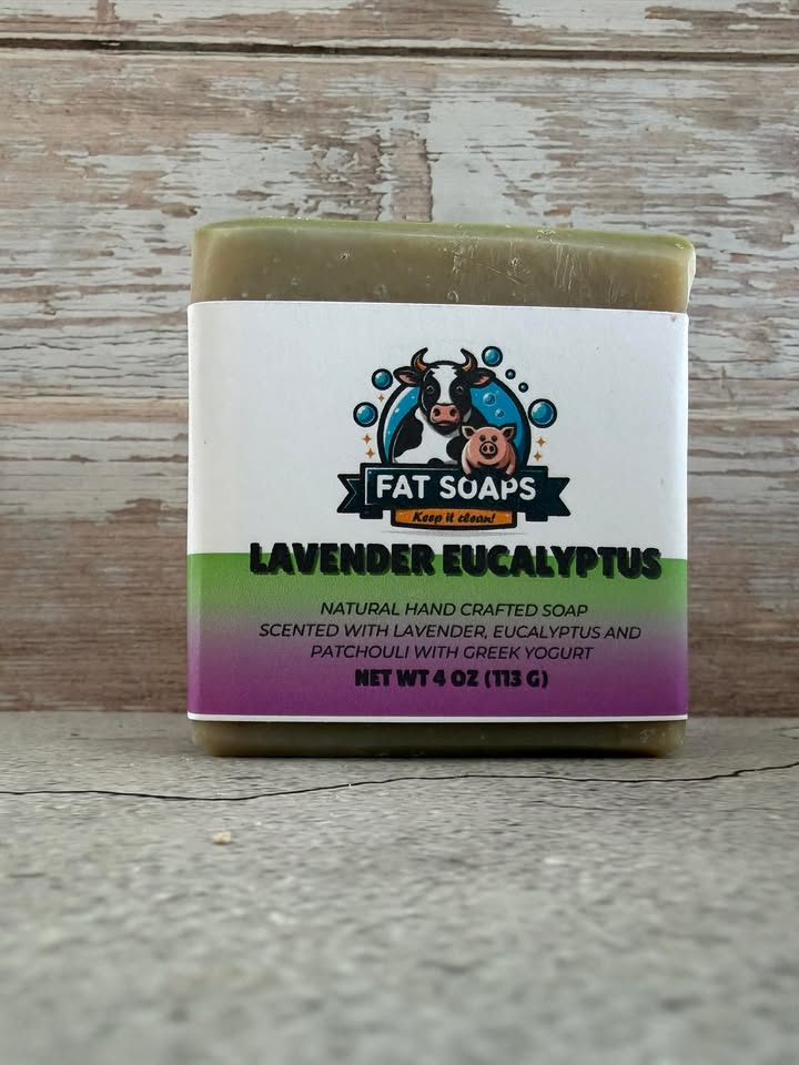 OOPS! 4 oz Lavender Eucalyptus Soaps
