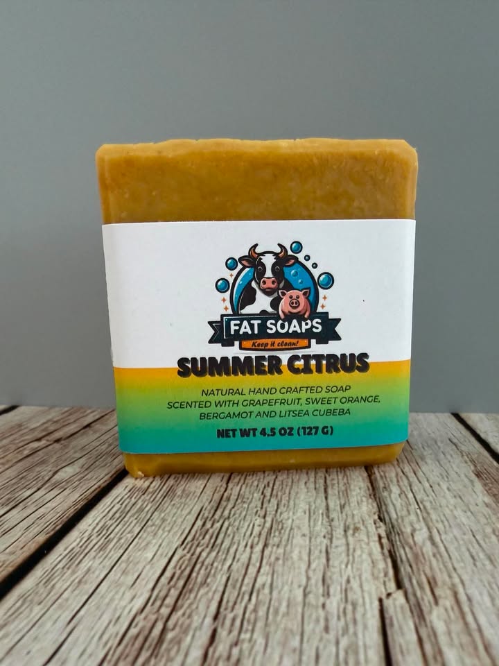 Summer Citrus Natural Soap