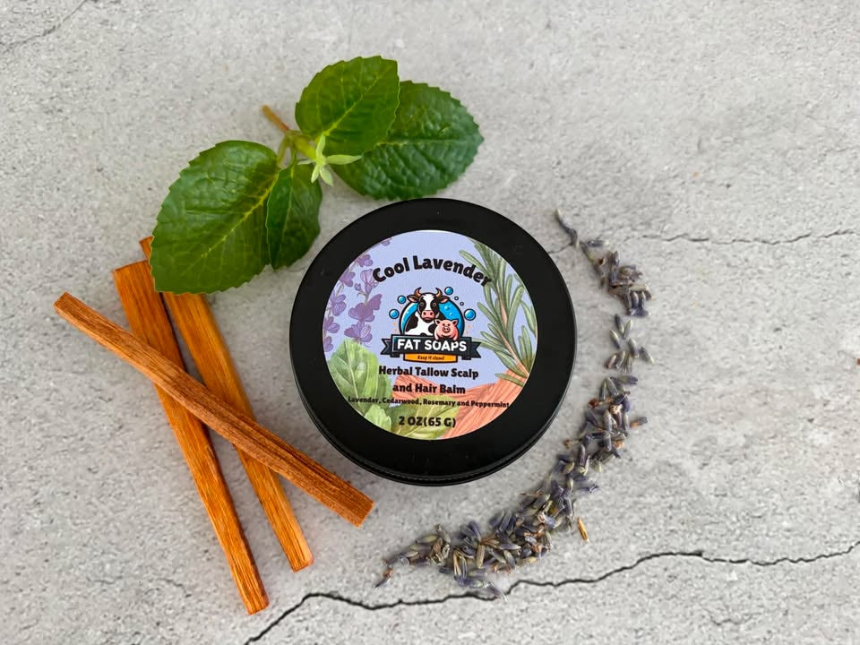 Cool Lavender Hair and Scalp Balm