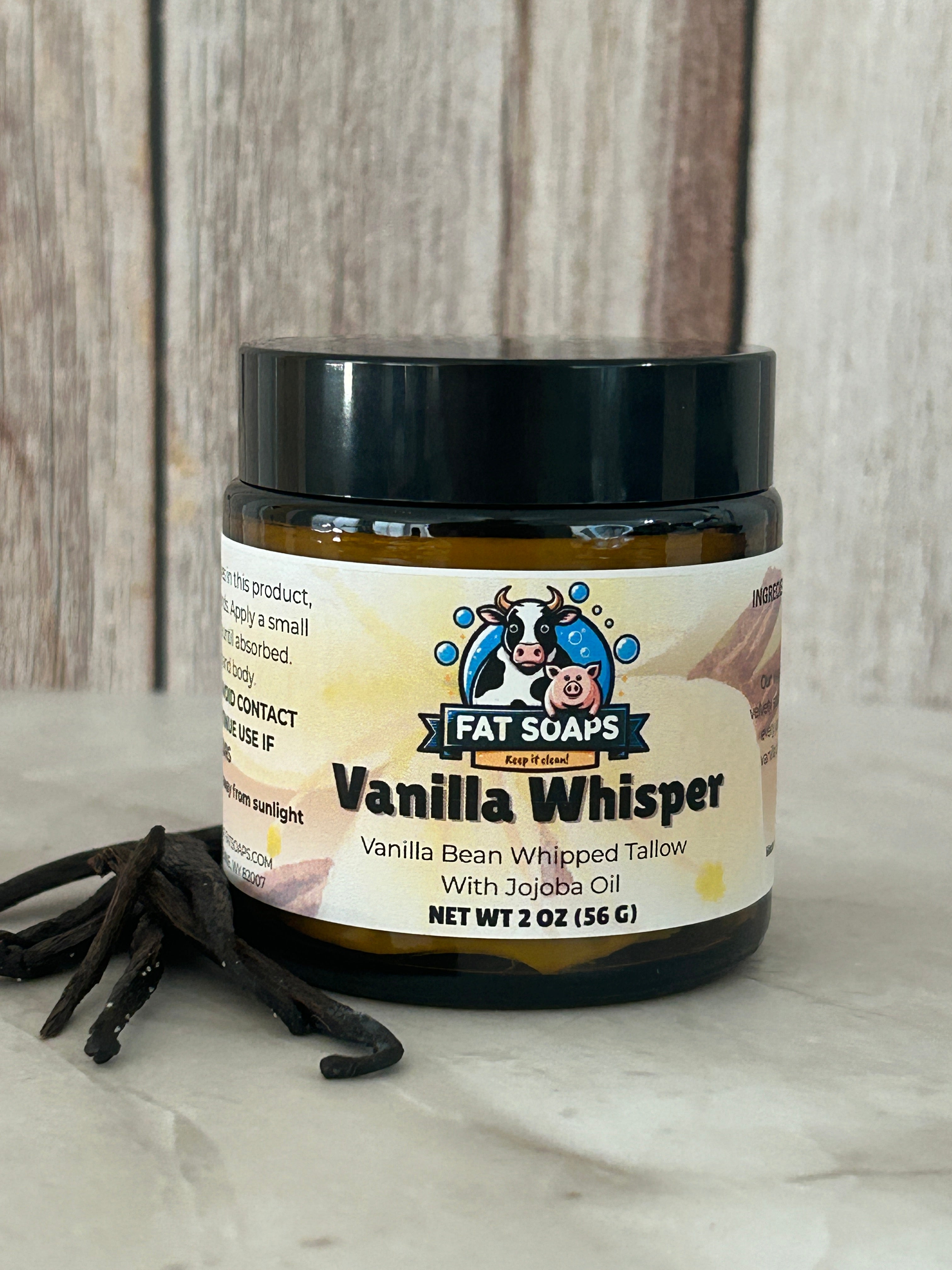 Vanilla Whisper  Whipped Tallow Balm