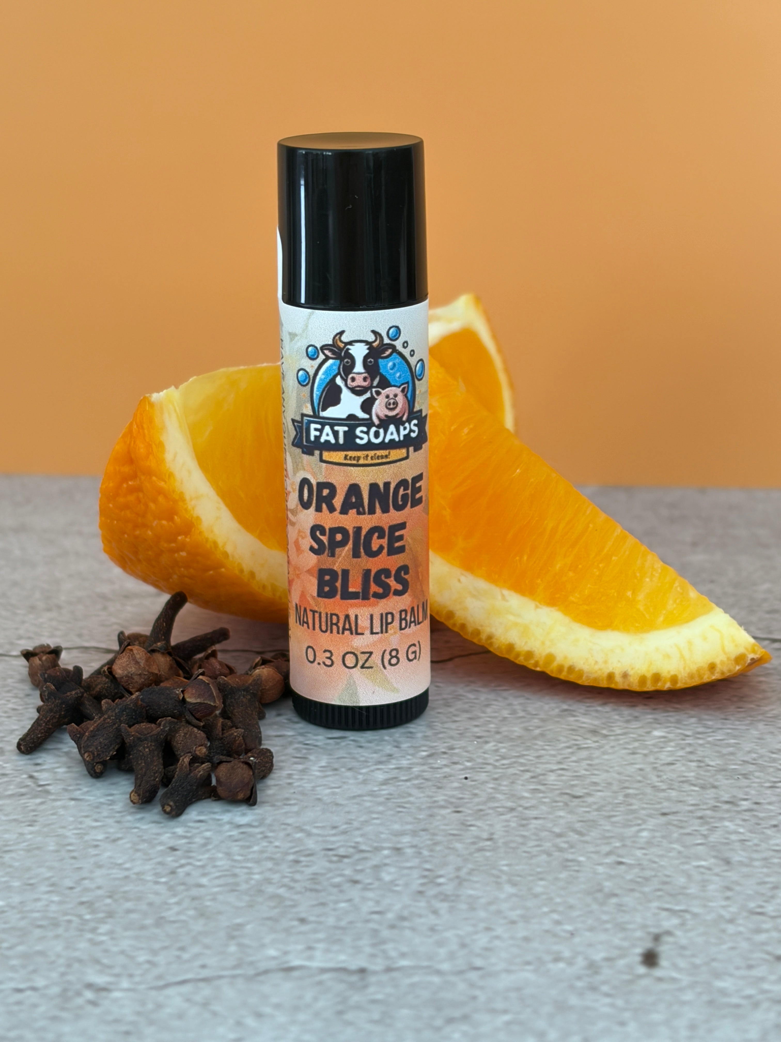 Orange Spice Bliss Natural Lip Balm