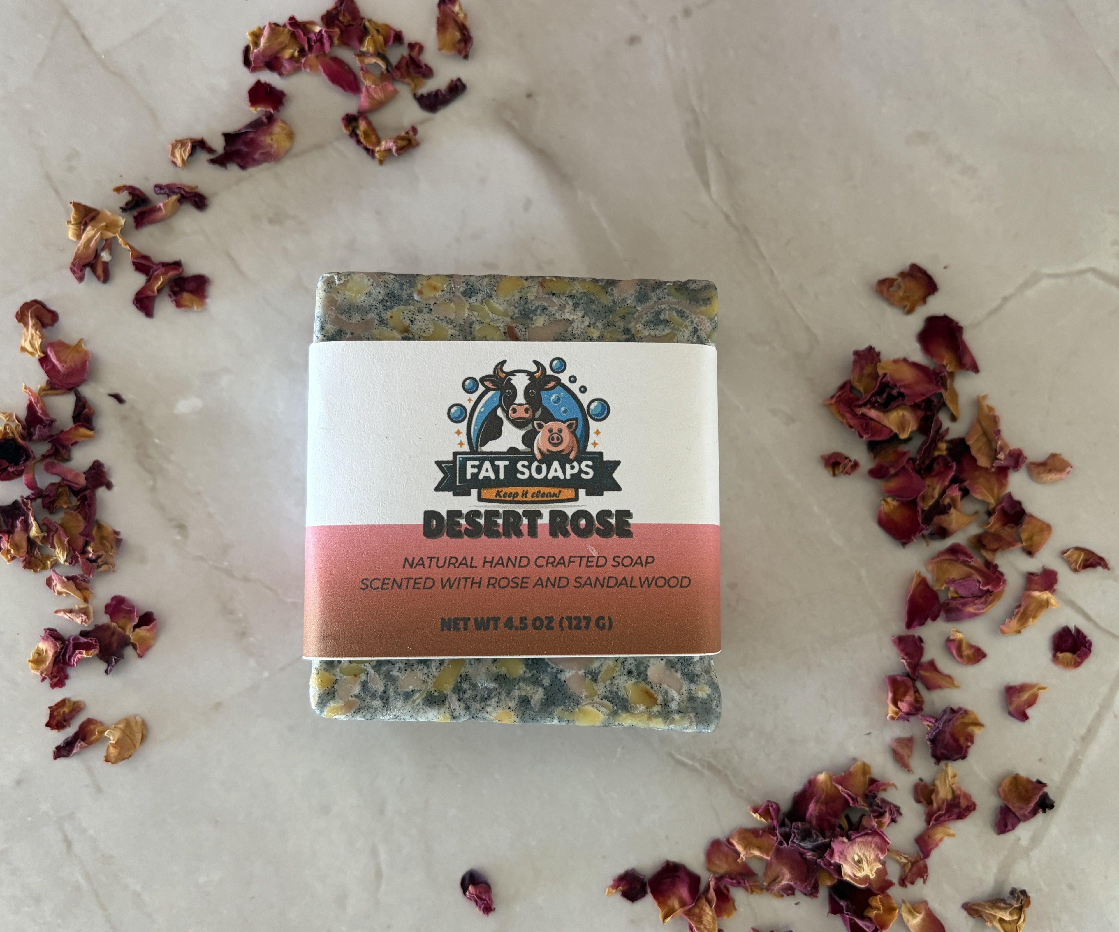 Desert Rose Natural Soap