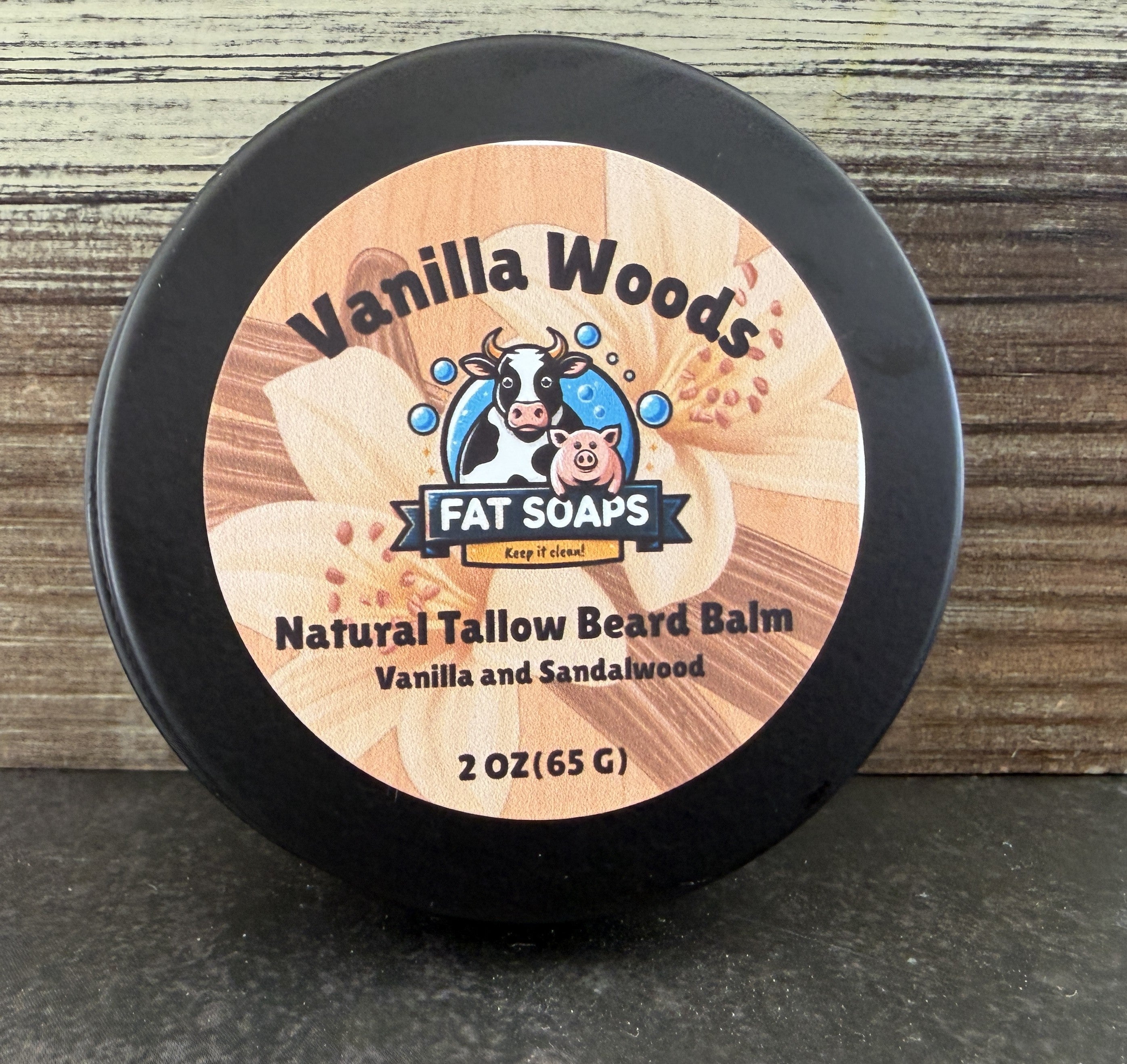 Vanilla Woods Natural Beard Balm