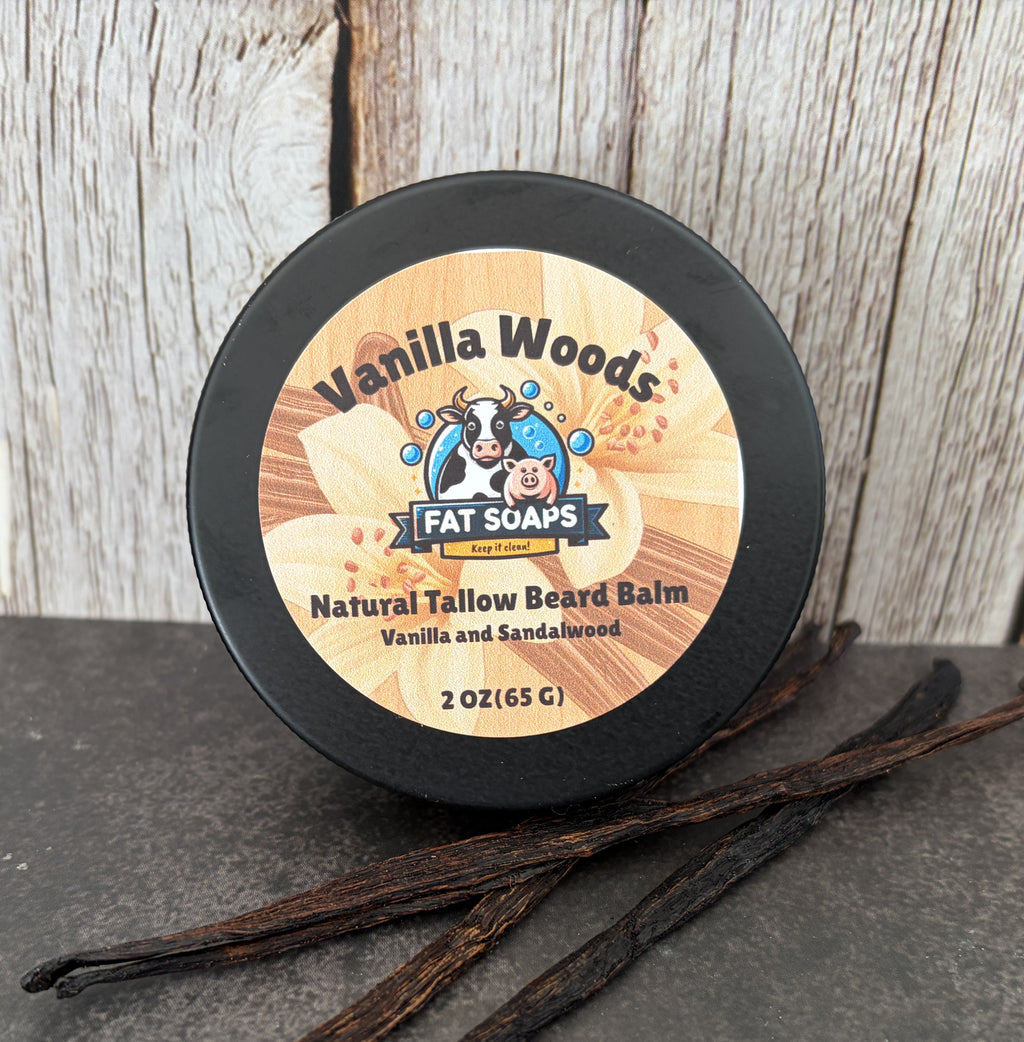 Vanilla Woods Natural Beard Balm