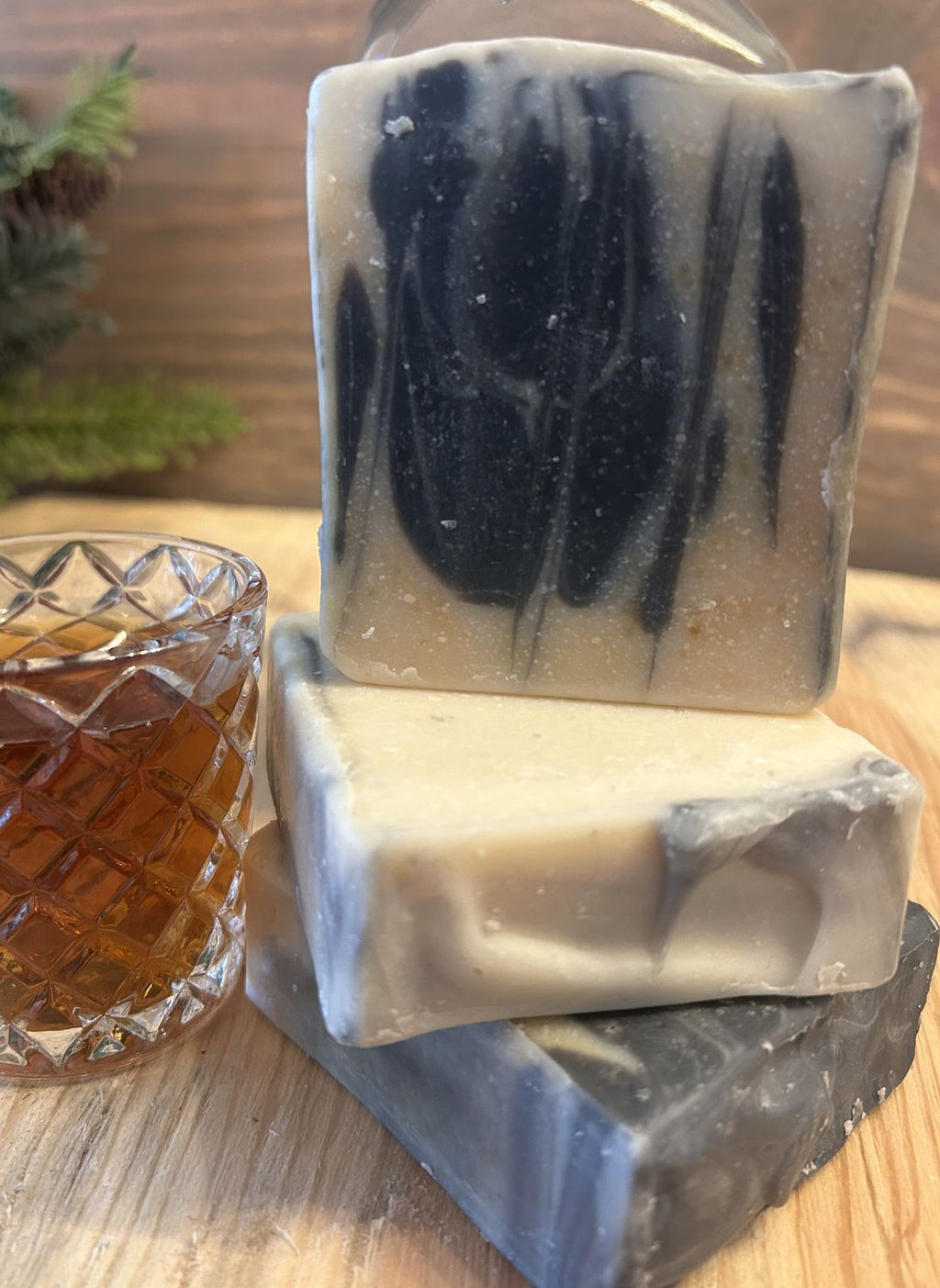 Whiskey Reunites Natural Soap