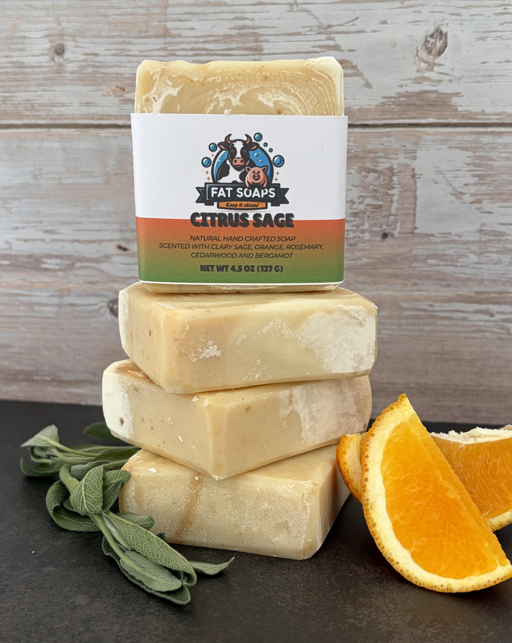 Citrus Sage Natural Soap