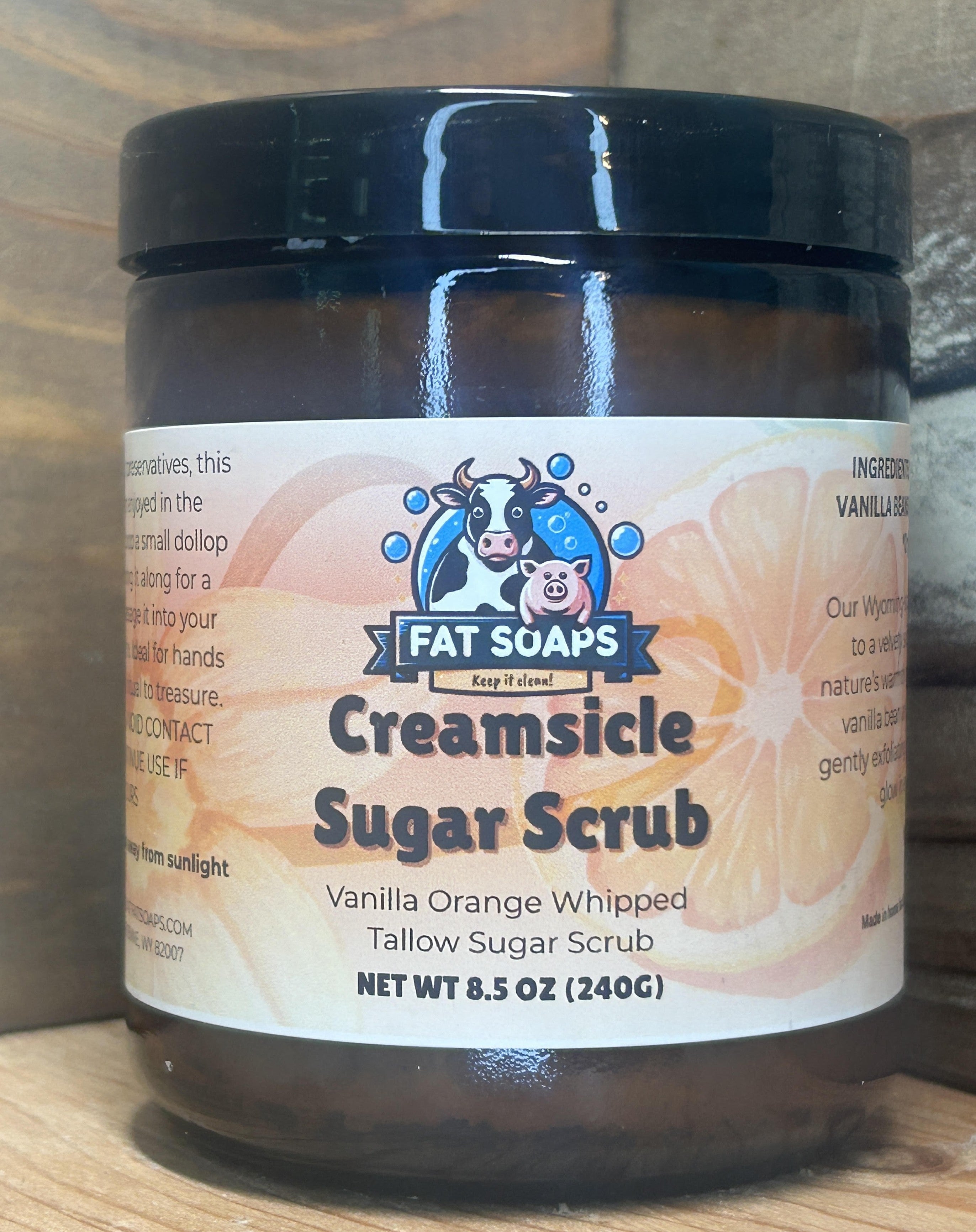Creamsicle Whipped Tallow Sugar Scrub