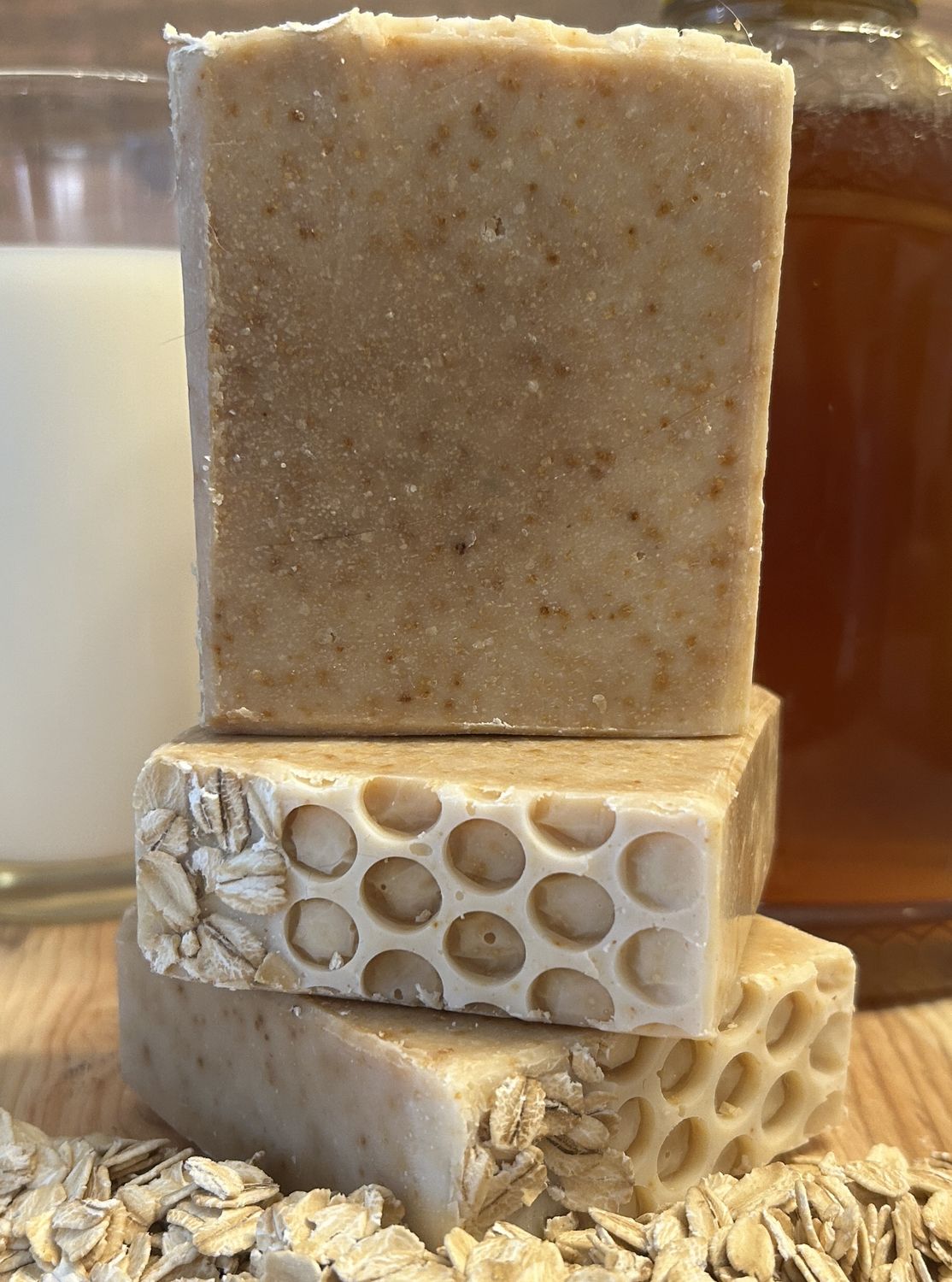 Honey Oat N' G.O.A.T. Natural Unscented Soap