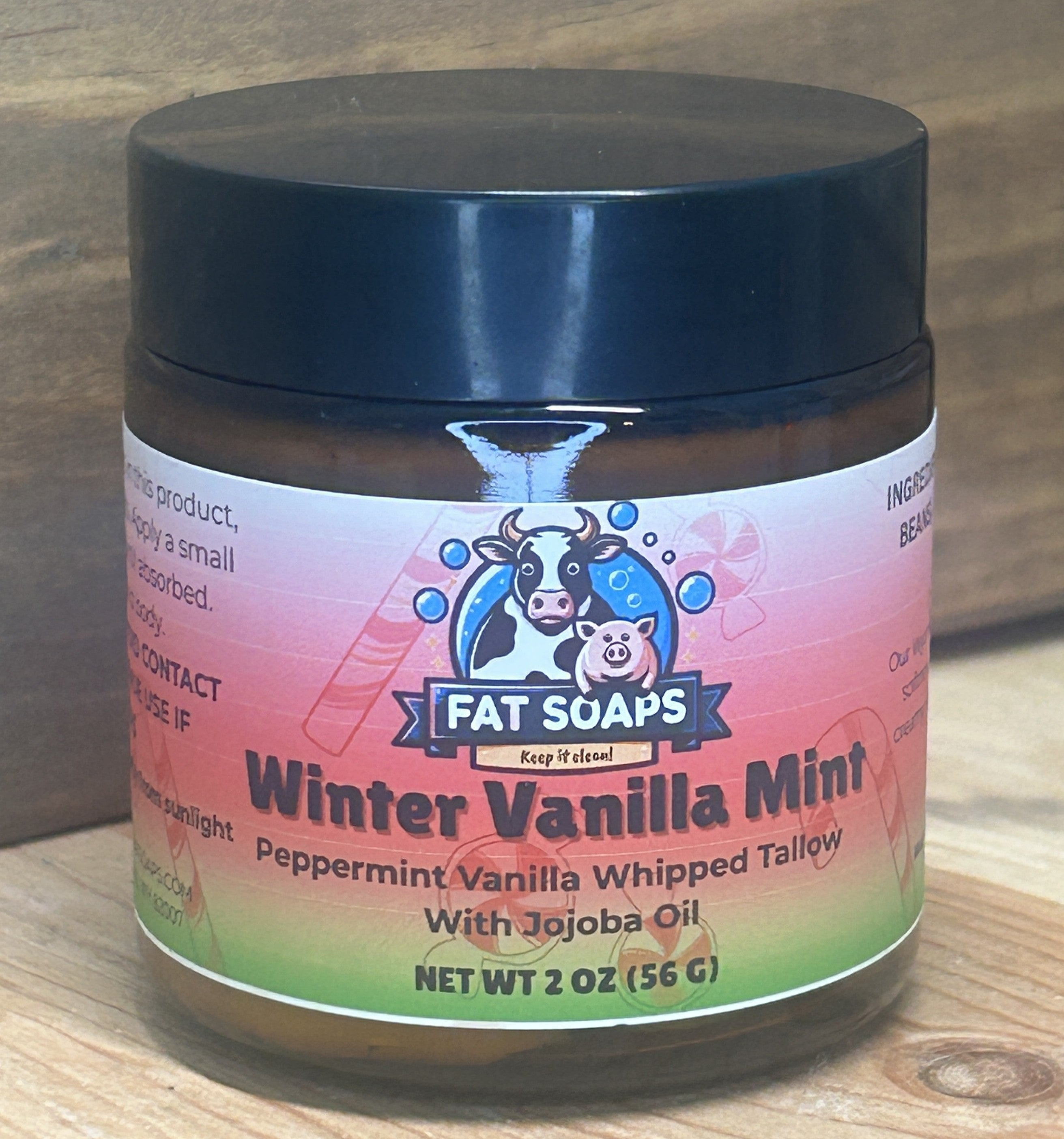 Winter Vanilla Mint Whipped Tallow Balm