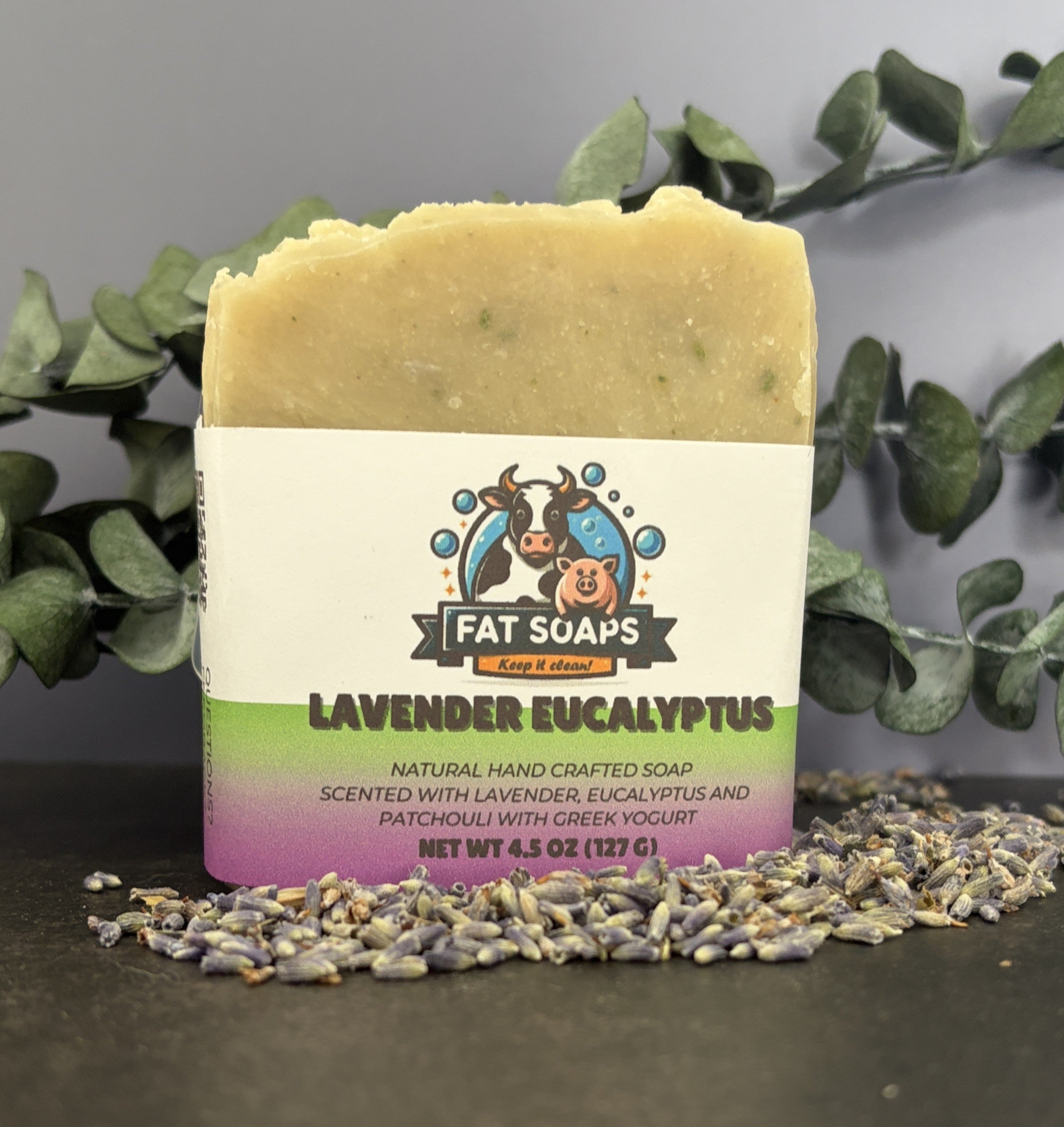 Lavender Eucalyptus Natural Soap
