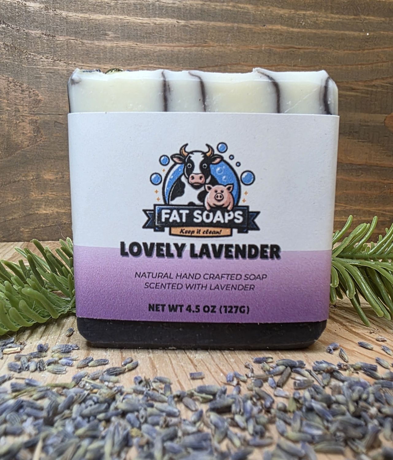 Lovely Lavender Natural Soap