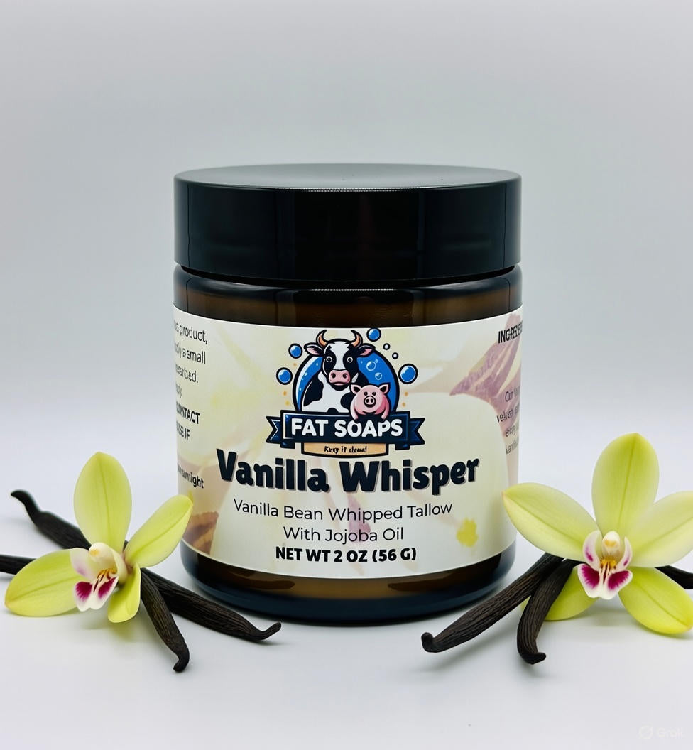 Vanilla Whisper  Whipped Tallow Balm