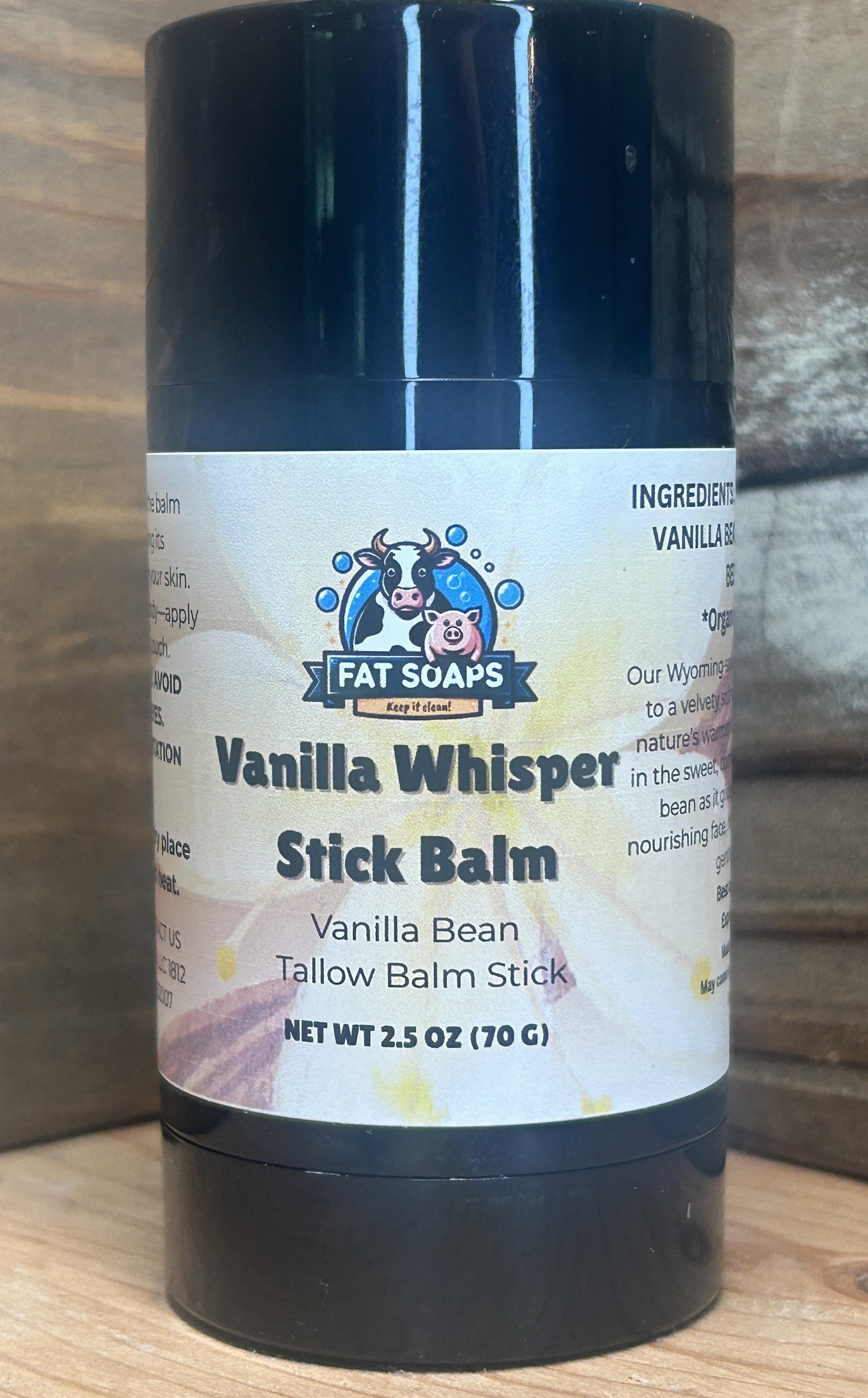 Vanilla Whisper Tallow Balm Stick